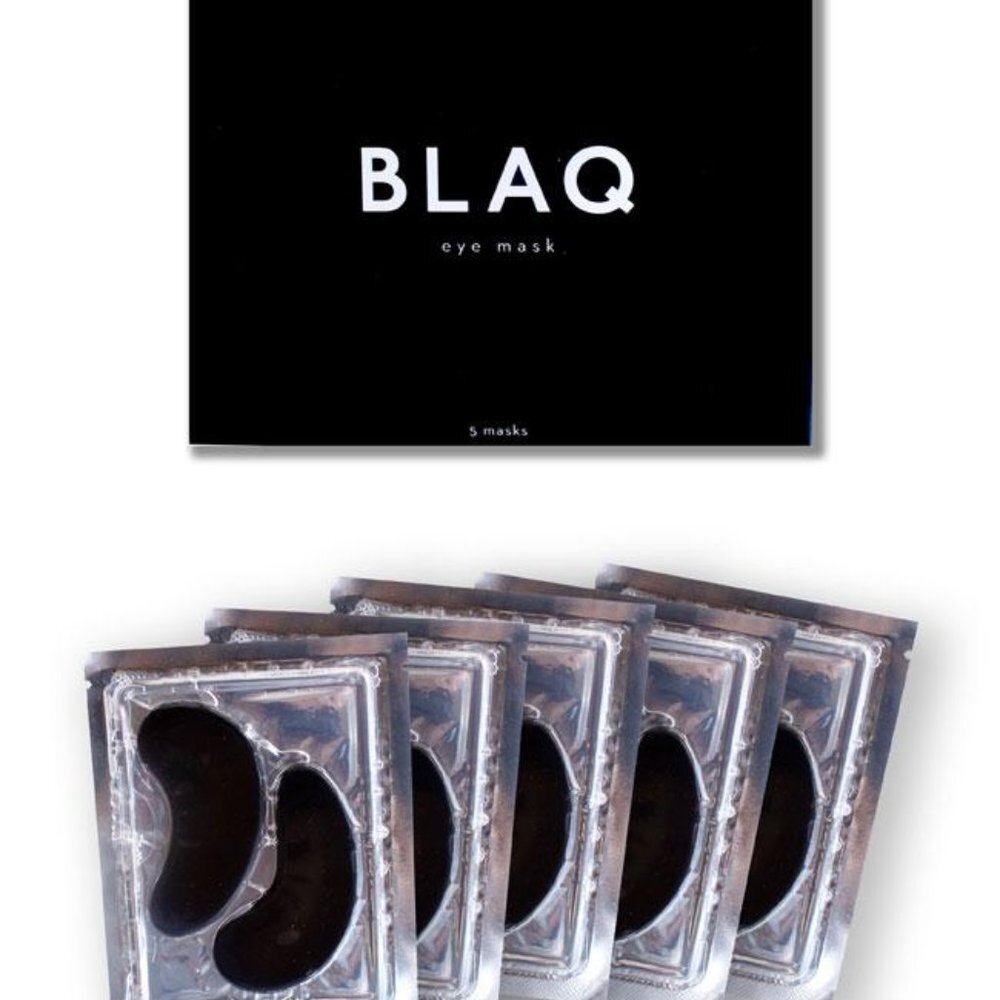 BLAQ Eye Mask + Hyaluronic Acid 5 Pack NEW Sealed